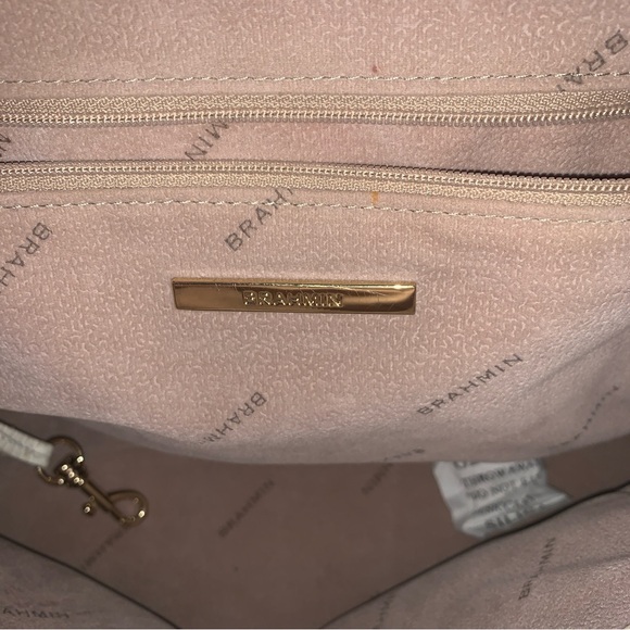 Brahmin Brinley Satchel Bag EUC - Picture 6 of 6